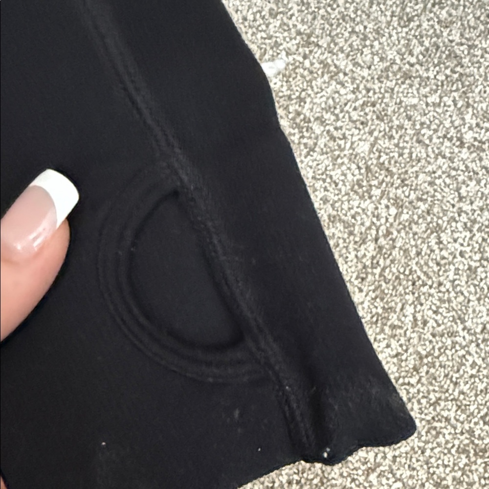 BuffBunny Black Cropped Hoodie - Picture 2 of 3